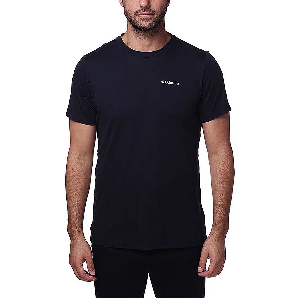 Camiseta Columbia Neblina Preto Masculino