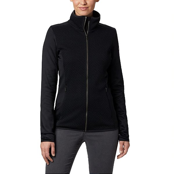 Jaqueta Columbia Fleece Roffe Ridge Feminina Preta