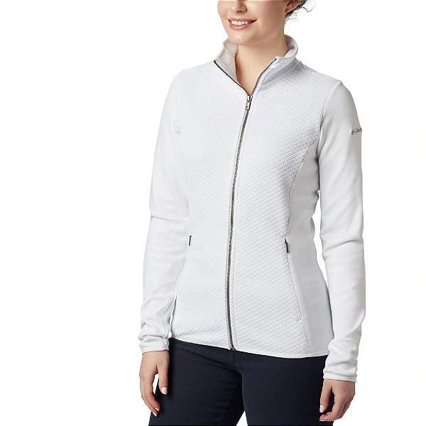 Jaqueta Columbia Fleece Roffe Ridge Feminina Branca