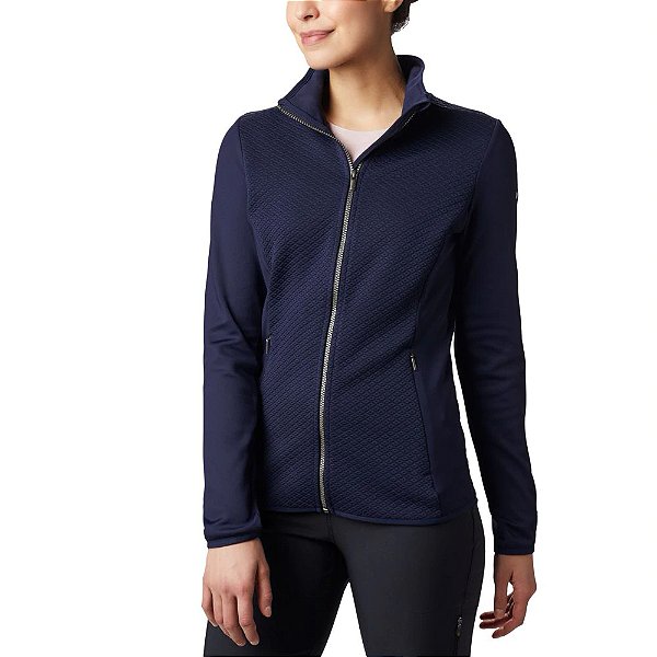 Jaqueta Columbia Fleece Roffe Ridge Feminina Azul Marinho