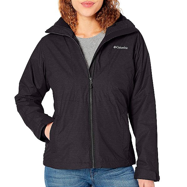 Jaqueta Columbia Ruby River Interchange Preto Feminino
