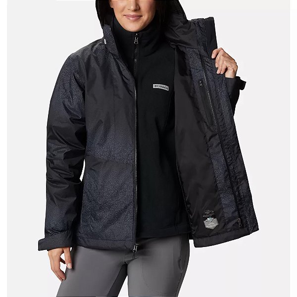 Jaqueta Columbia Ruby River Interchange Jacket 014 Preto Feminino