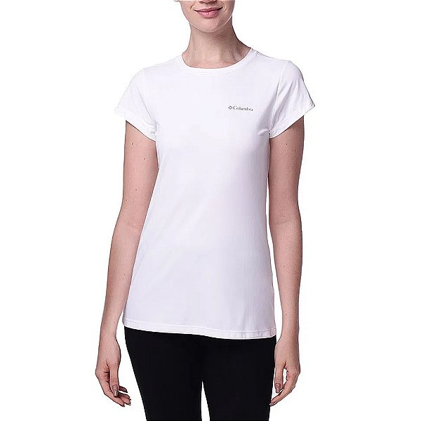 Camiseta Columbia Neblina Branco Feminino