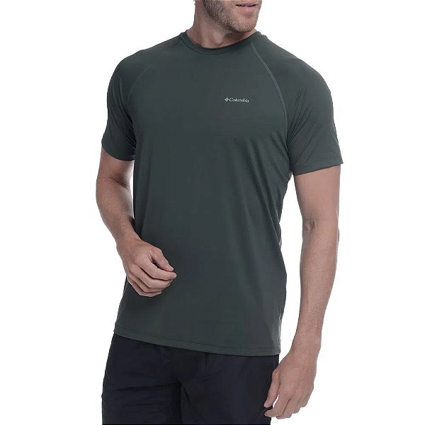 Camiseta Columbia Aurora Verde Masculino