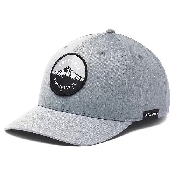 Boné Columbia Aba Curva Trail Essential Snapback Cinza