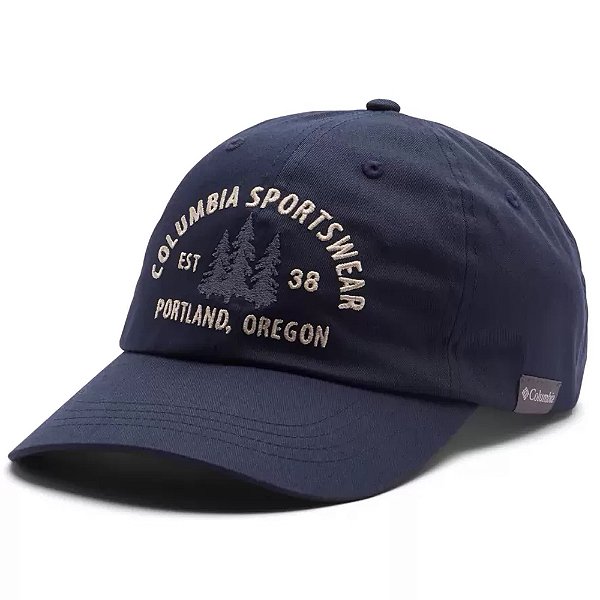 Boné Columbia Aba Curva Roc II Strapback Marinho
