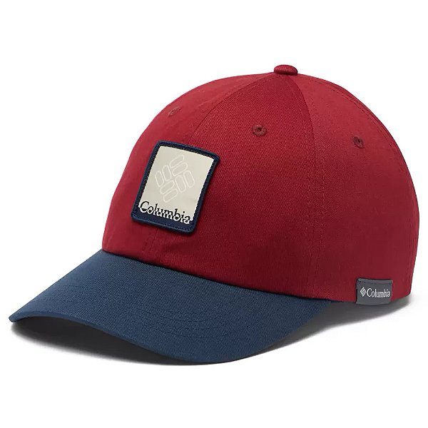 Boné Columbia Aba Curva Roc II Strapback Vermelho