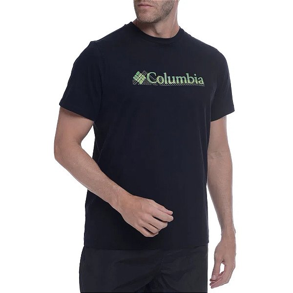Camiseta Columbia Branded Mesh Preto Masculino