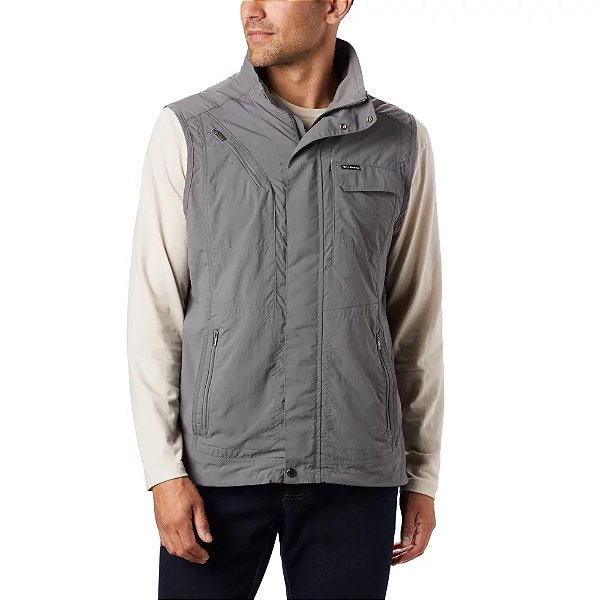Colete Columbia Silver Ridge II Cinza Masculino