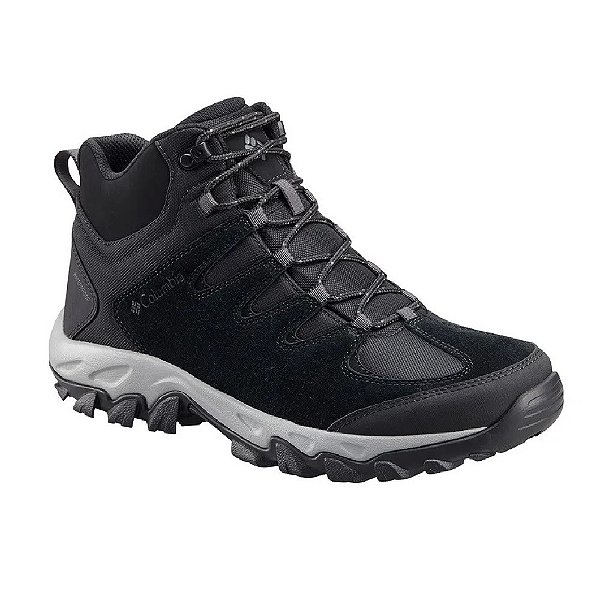 Bota Columbia Buxton Peak MID Waterproof Preta Masculina