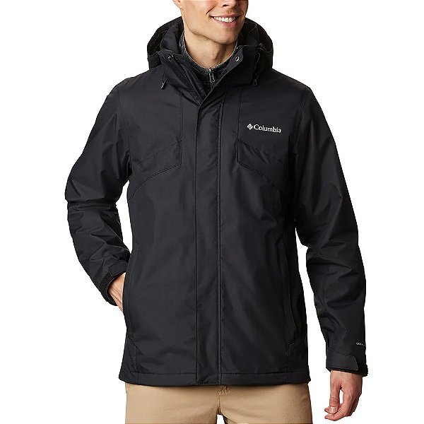 Jaqueta Columbia Bugaboo II Fleece Interchange Preta Masculina