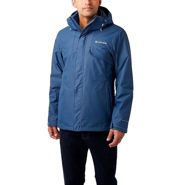Jaqueta Columbia Bugaboo II Fleece Interchange Marinho Masculina