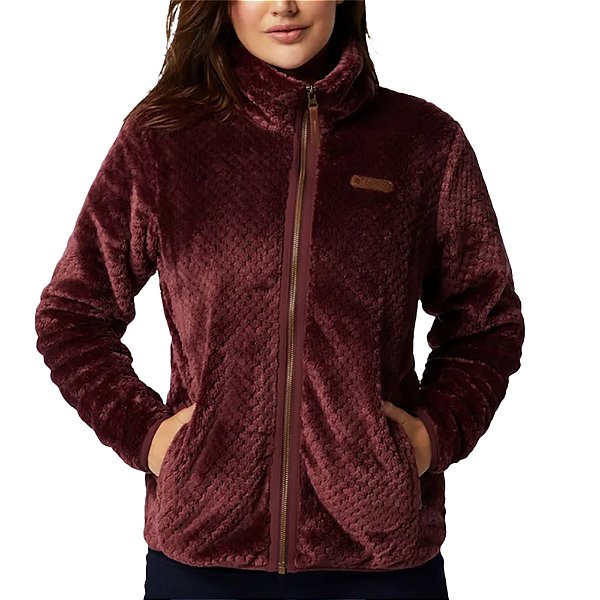 Jaqueta Columbia Fire Side™ II Sherpa Bordo Feminino