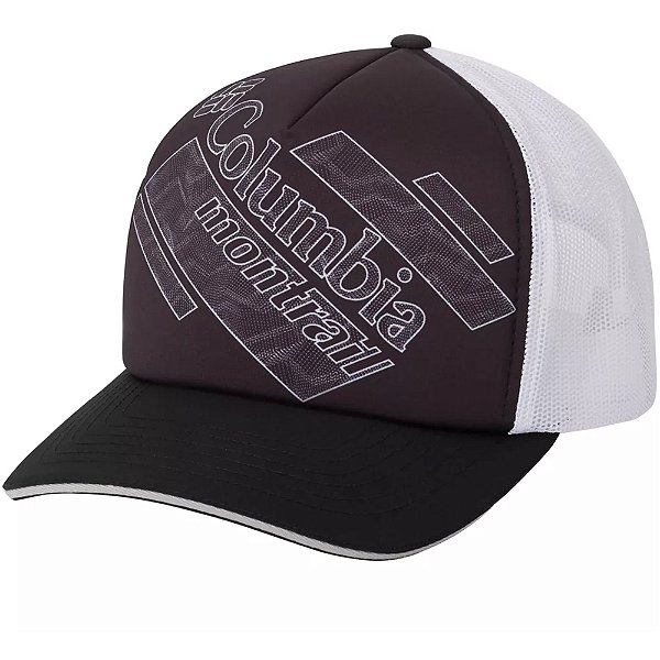 Boné Columbia Snapback Montrail Race Day Preto Unissex