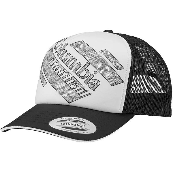 Boné Columbia Snapback Montrail Race Day Branco Unissex
