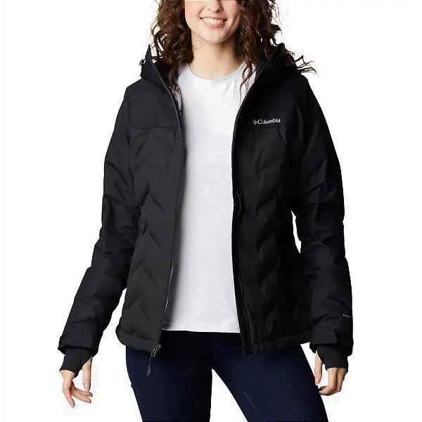 Jaqueta Columbia Grand Trek Down Preta Feminina