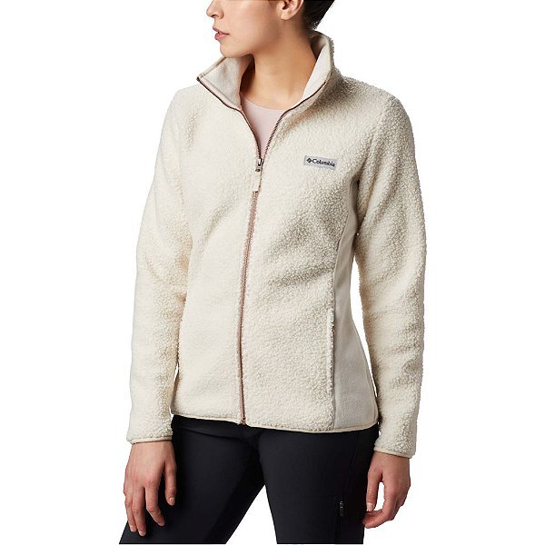 Jaqueta Columbia Panorama™ Fleece Off White Feminino