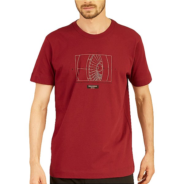 Camiseta Forum Bordô Masculino