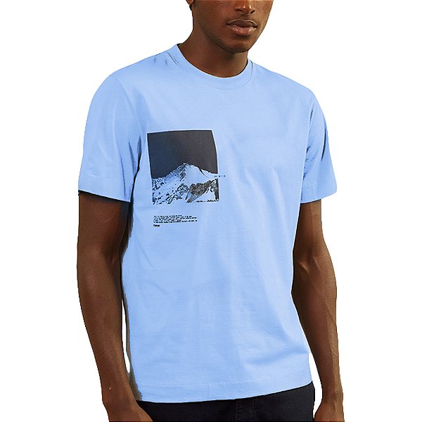 Camiseta Forum Box Azul Masculino