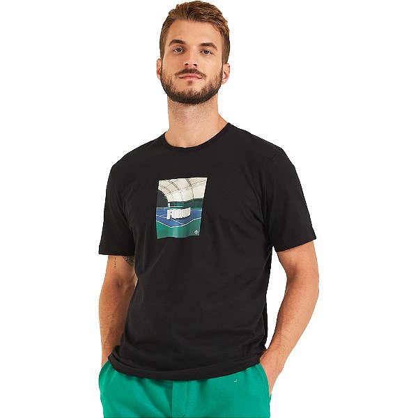 Camiseta Forum New P23 Preto Masculino
