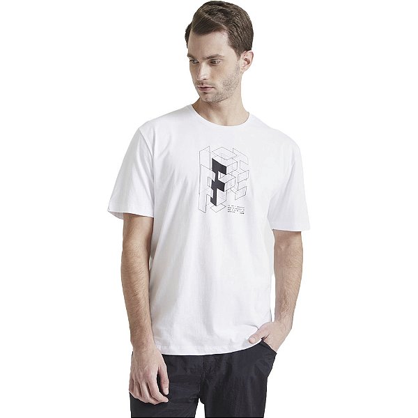 Camiseta Forum Deconstruct V23 Branco Masculino