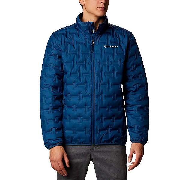 Jaqueta Columbia Down Delta Ridge Marinho Masculina