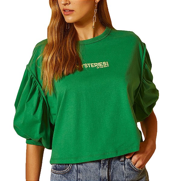 Camiseta Forum Verde Feminino