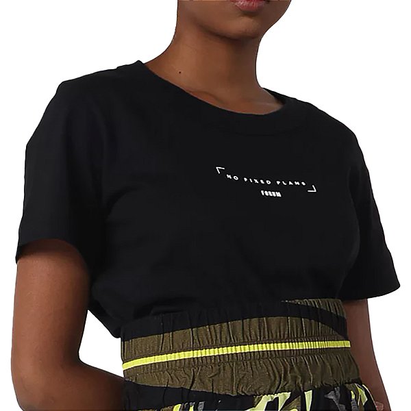 Camiseta Forum Fran Preto Feminino