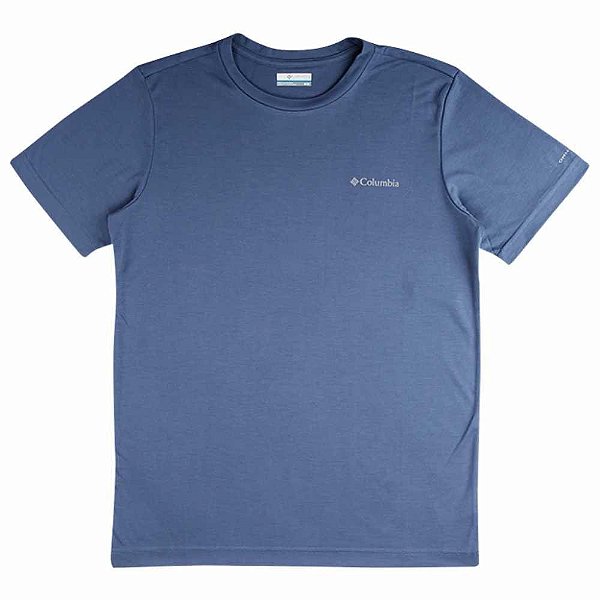 Camiseta Columbia Maxtrail Logo Azul