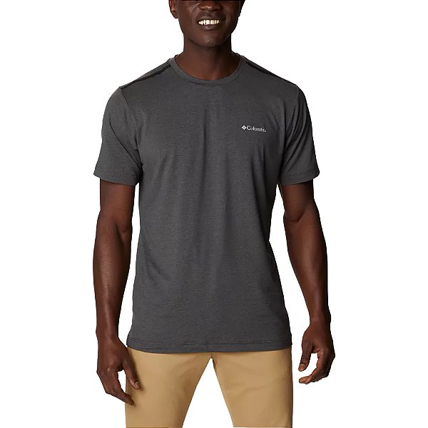 Camiseta Columbia Tech Trail Crew S - Cinza