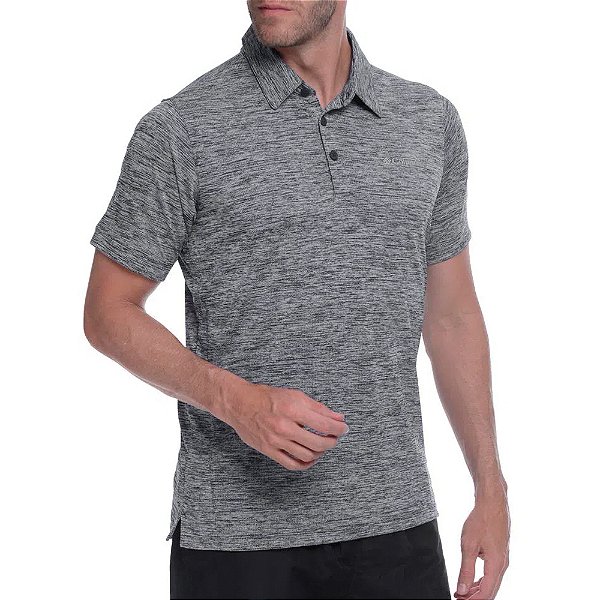 Camiseta Polo Columbia Deschutes Runner Preto
