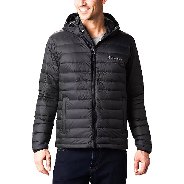 Jaqueta Columbia Sister Brook com Capuz Preto Masculina