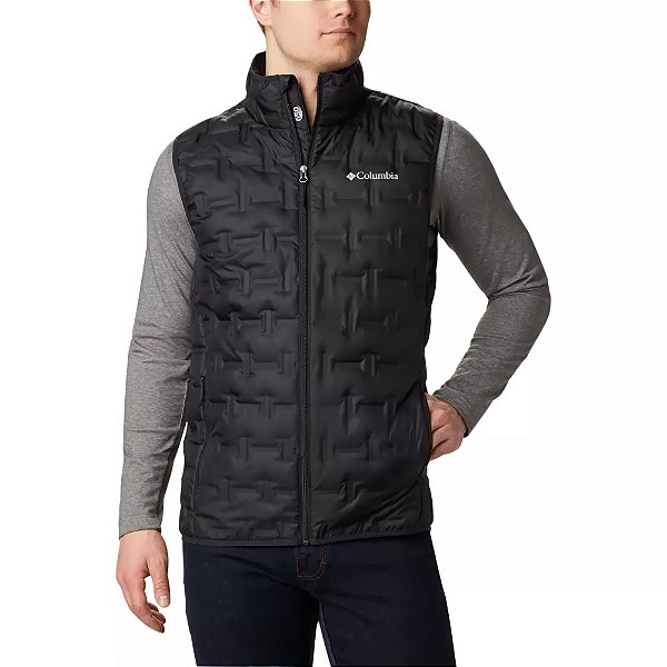 Colete Columbia Delta Ridge Down Preto Masculina