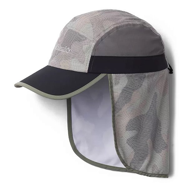 Boné Columbia Aba Curva Sun Deflector II Ball Cap Cinza