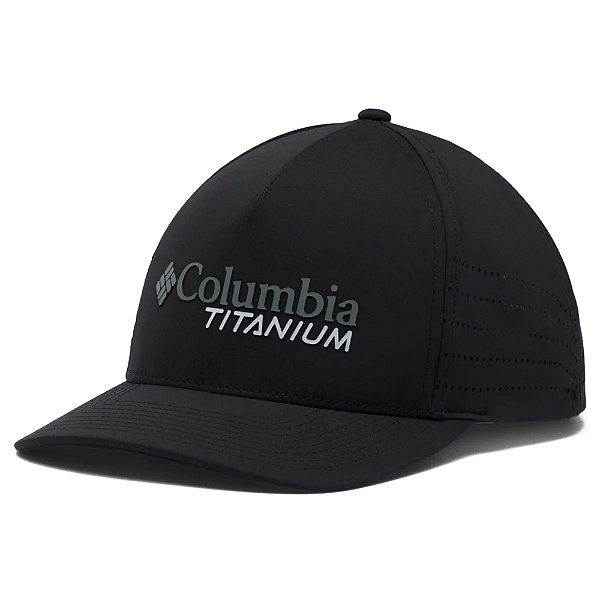 Boné Columbia Aba Curva Titanium Ball Cap Strapback Preto
