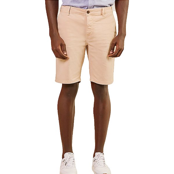 Bermuda Sarja Forum Benjamin Bege Masculino