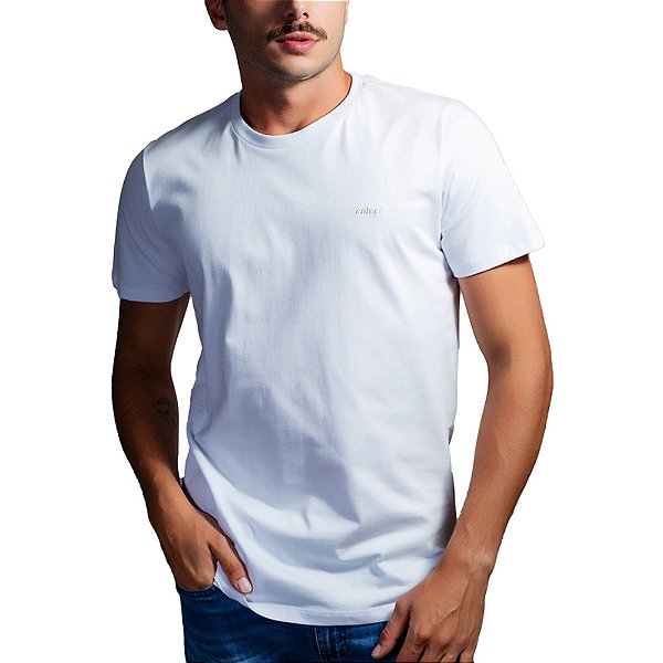 Camiseta Colcci Slim Branco Masculino