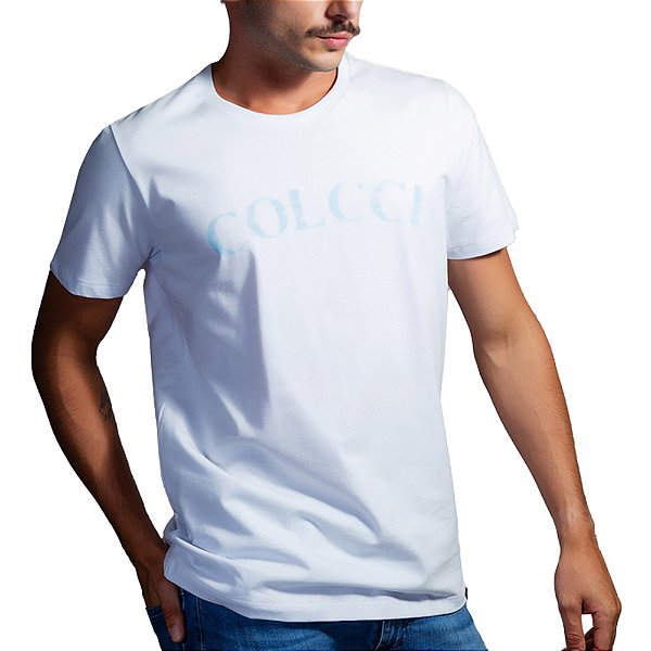 Camiseta Colcci Slim Branco Masculino