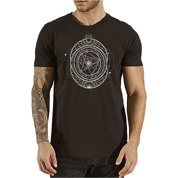 Camiseta Estampada Colcci Slim Preto Masculino