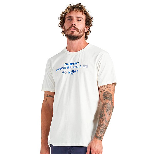 Camiseta Colcci Eco Soul P23 Off Shell Masculino