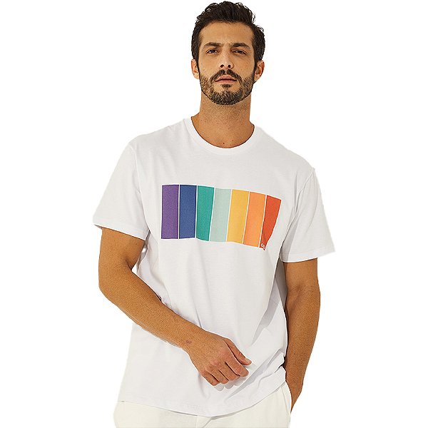 Camiseta Colcci Colors V23 Branco Masculino