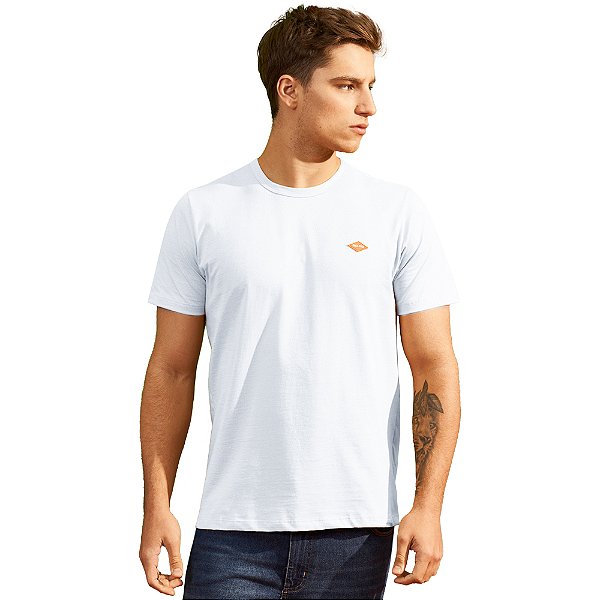 Camiseta Coca Cola Patch V23 Branco Masculino