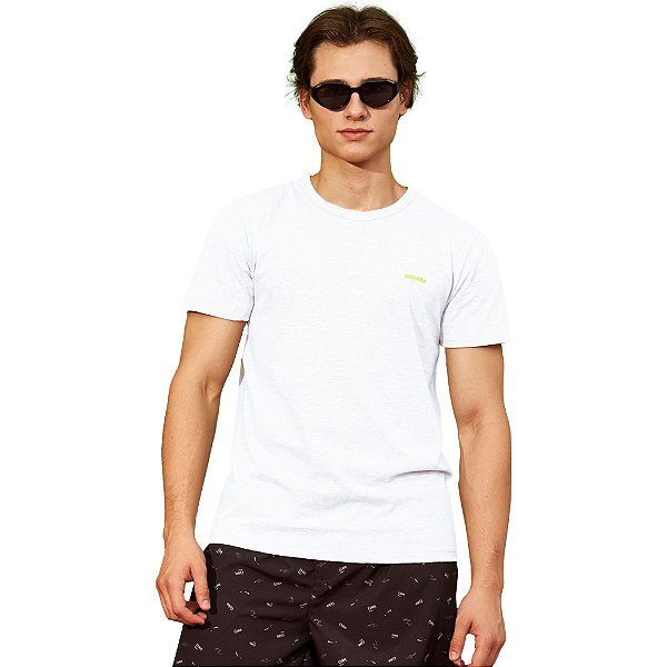 Camiseta Coca Cola Basic Shape V23 Branco Masculino