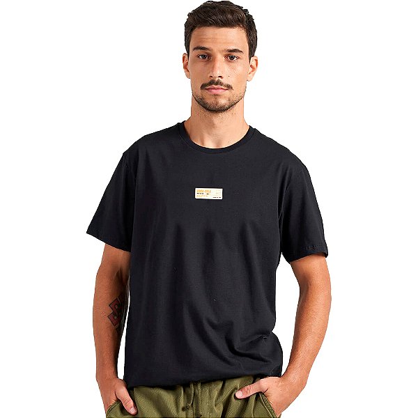 Camiseta Coca Cola Patch V23 Preto Masculino