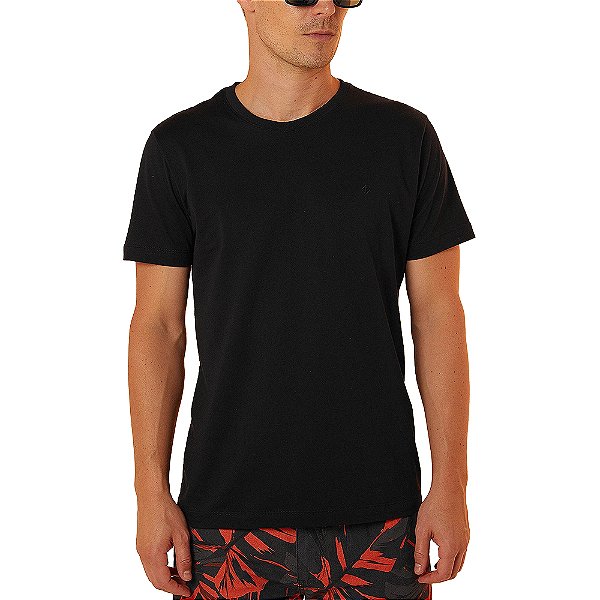 Camiseta Forum Slim Preta Masculina