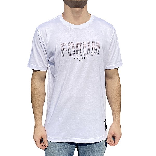 Camiseta Forum Slim Branca Masculino