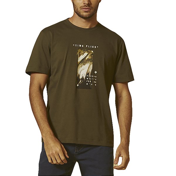 Camiseta Forum Box Verde Masculino
