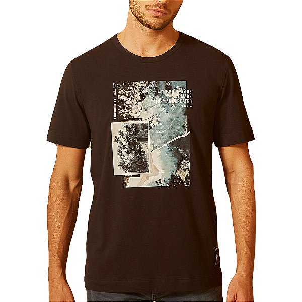 Camiseta Forum Box Preto Masculino