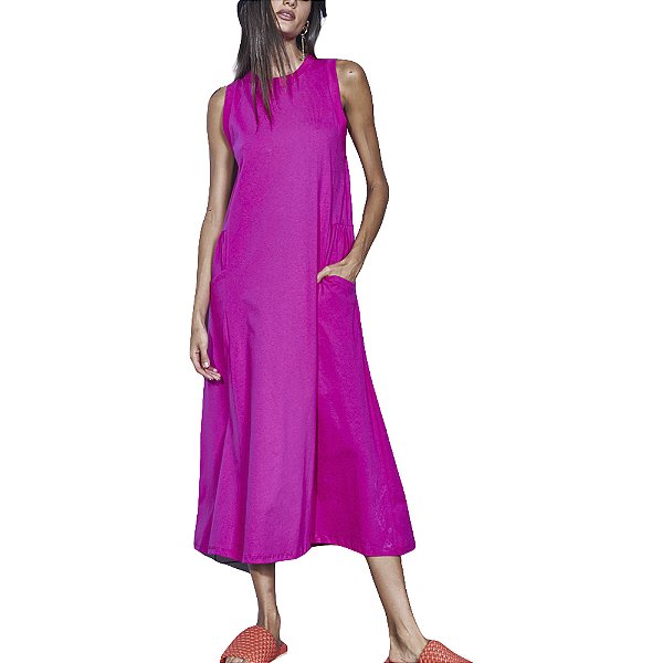 Vestido Colcci Comfort Rosa Feminino
