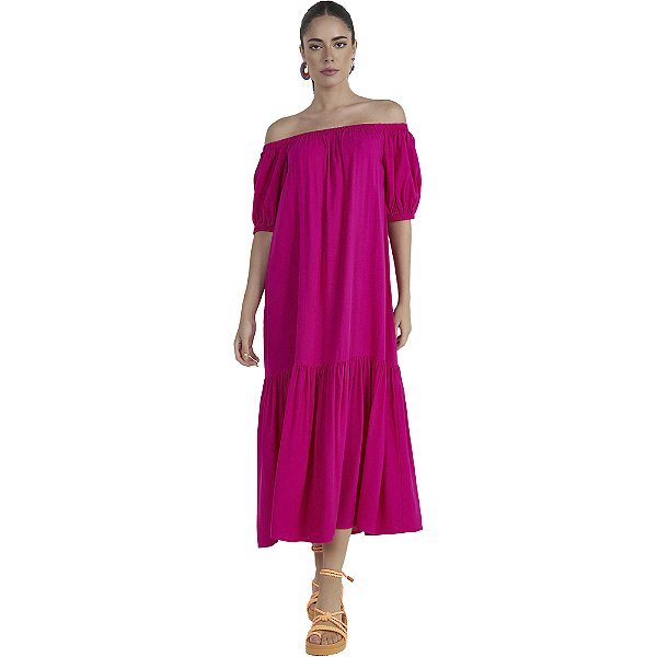 Vestido Colcci Loose V23 Rosa Feminino